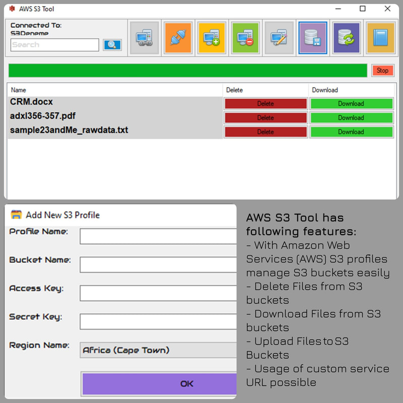 aws s3 tool - desktop application